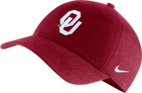 Nike Men's Oklahoma Sooners Crimson Logo Heritage86 Hat