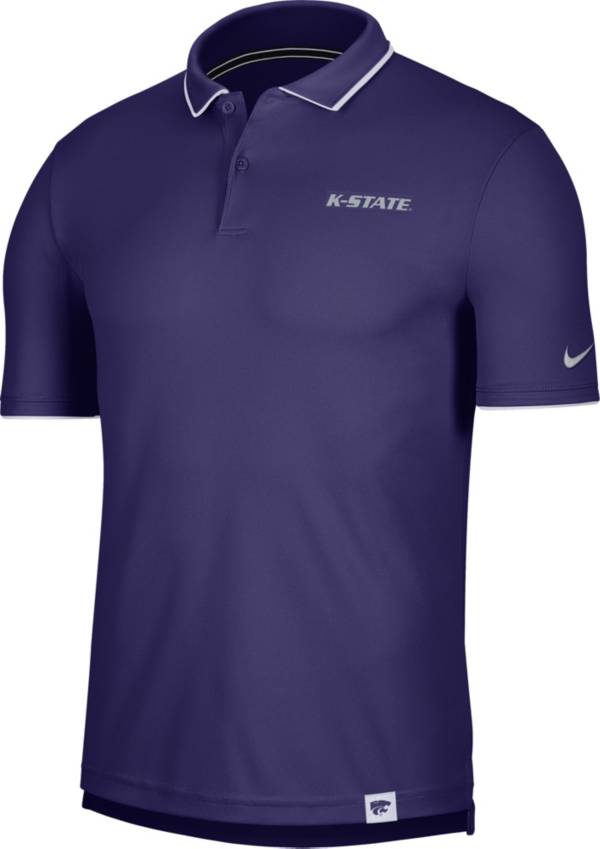 Nike Men's Kansas State Wildcats Purple Dri-FIT UV Polo