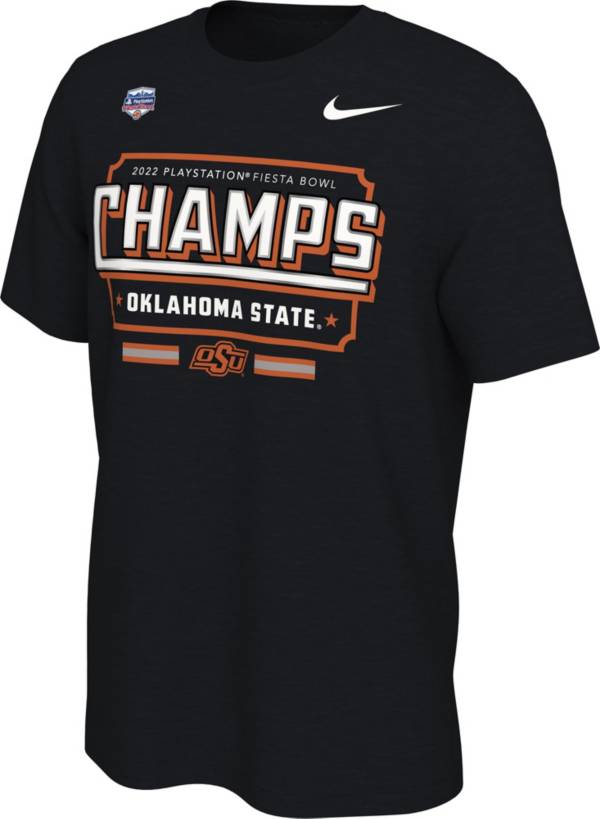 Nike Men's 2022 PlayStation Fiesta Bowl Champions Oklahoma State Cowboys Locker Room T-Shirt product image