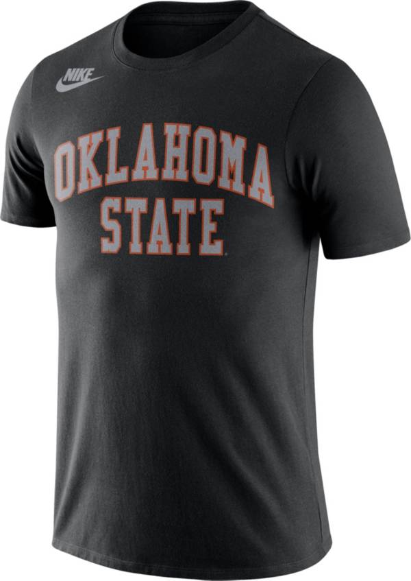 Nike Men's Oklahoma State Cowboys Retro Cotton Black T-Shirt