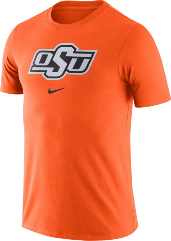 Nike Men's Oklahoma State Cowboys Orange Essential Logo T-Shirt