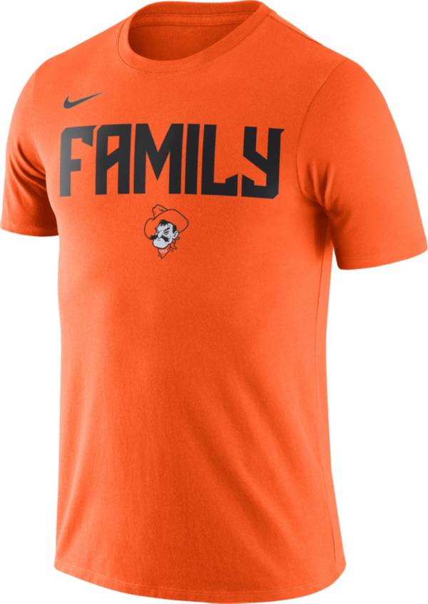 Nike Men's Oklahoma State Cowboys Orange Family T-Shirt