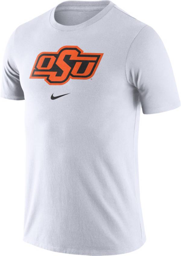 Nike Men's Oklahoma State Cowboys White Essential Logo T-Shirt