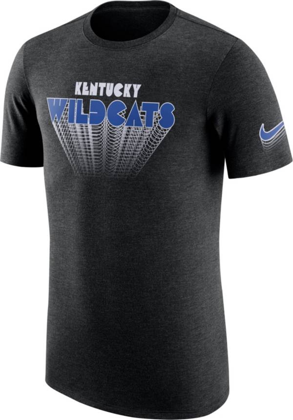 Nike Men's Kentucky Wildcats Black Tri-Blend T-Shirt product image