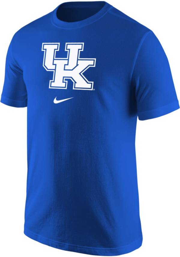 Nike Men's Kentucky Wildcats Blue Core Cotton Logo T-Shirt