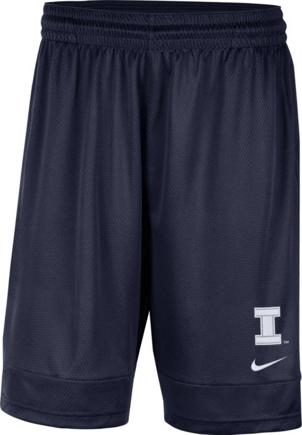 Nike Men's Illinois Fighting Illini Blue Dri-FIT Fast Break Shorts product image