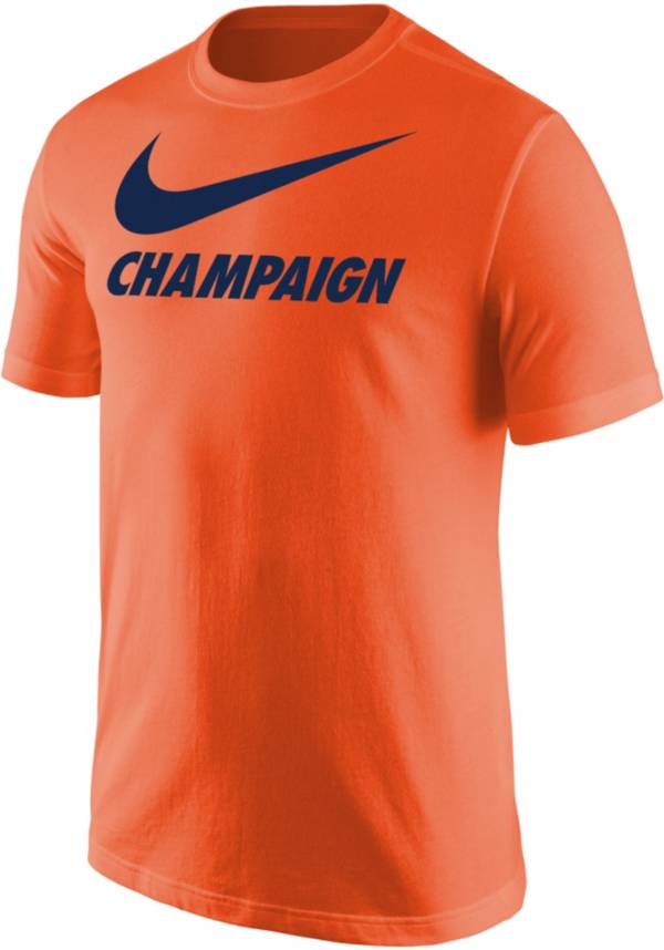 Nike Men's Champaign Orange City T-Shirt