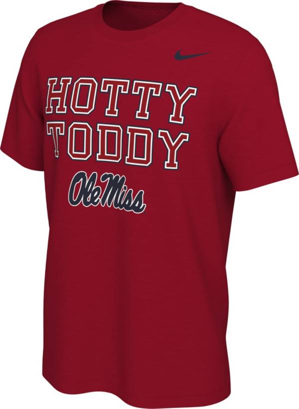 Nike Men's Ole Miss Rebels Red Hotty Toddy Mantra T-Shirt