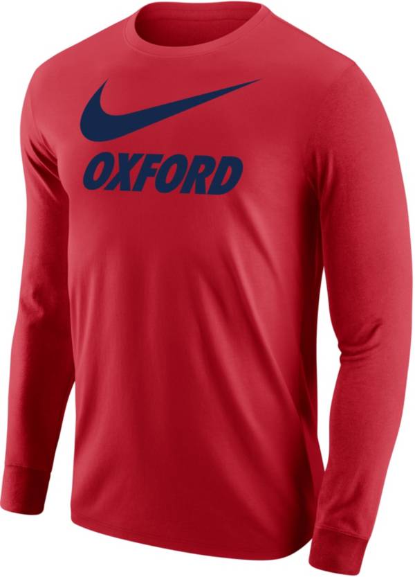 Nike Men's Oxford Red City Long Sleeve T-Shirt