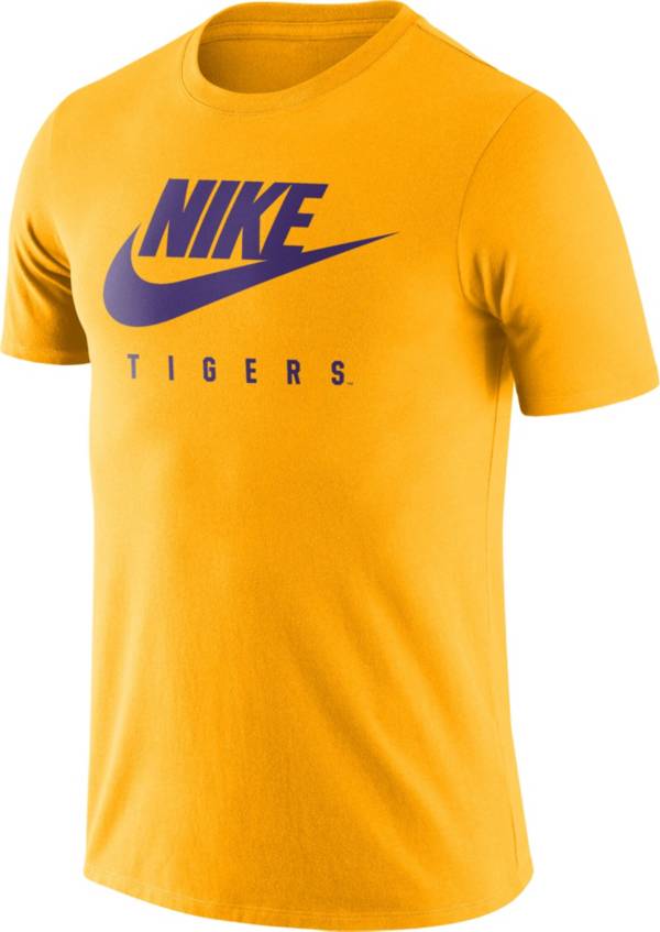 Nike Men's LSU Tigers Gold Futura T-Shirt