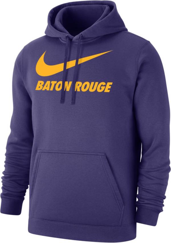 Nike Men's Baton Rouge Purple City Pullover Hoodie