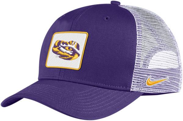 Nike Men's LSU Tigers Purple Classic99 Trucker Hat