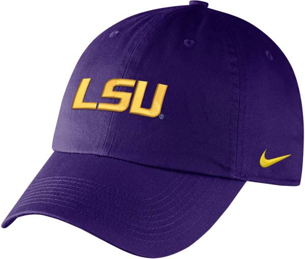 Nike Men's LSU Tigers Purple Campus Adjustable Hat