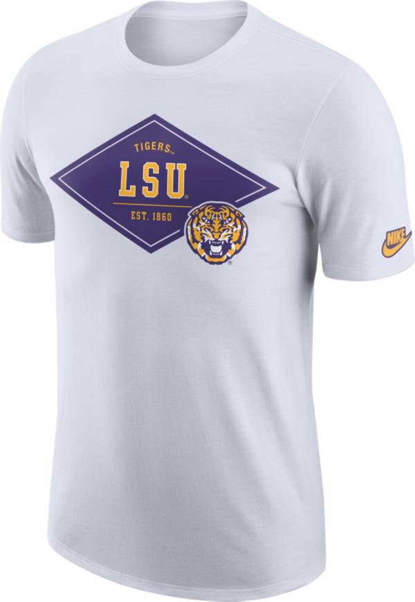 Nike Men's LSU Tigers White Modern Legend T-Shirt