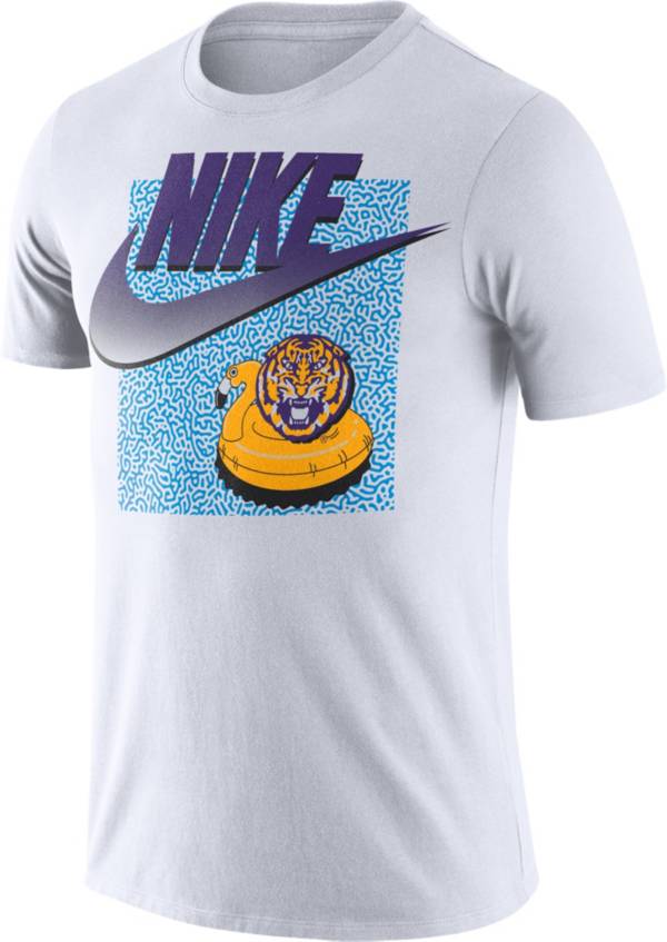 Nike Men's LSU Tigers White Spring Break Seasonal T-Shirt