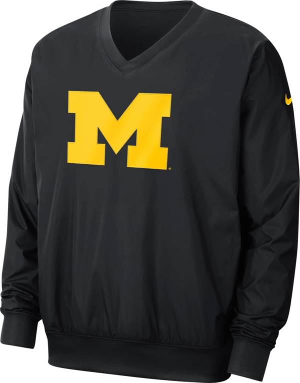 Nike Men's Michigan Wolverines Stadium Windshirt Black Jacket