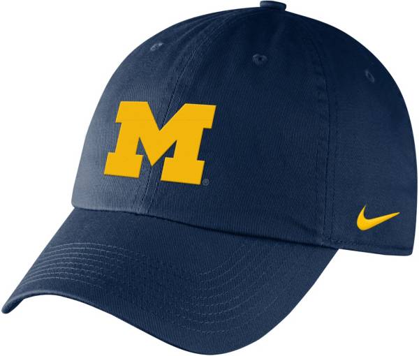 Nike Men's Michigan Wolverines Blue Campus Adjustable Hat