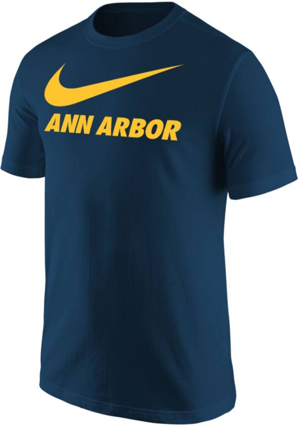 Nike Men's Ann Arbor Blue City T-Shirt