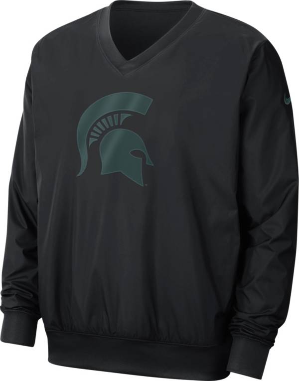 Nike Men's Michigan State Spartans Stadium Windshirt Black Jacket