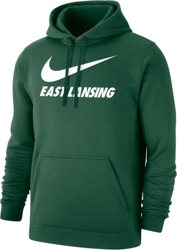 Nike Men's East Lansing Green City Pullover Hoodie