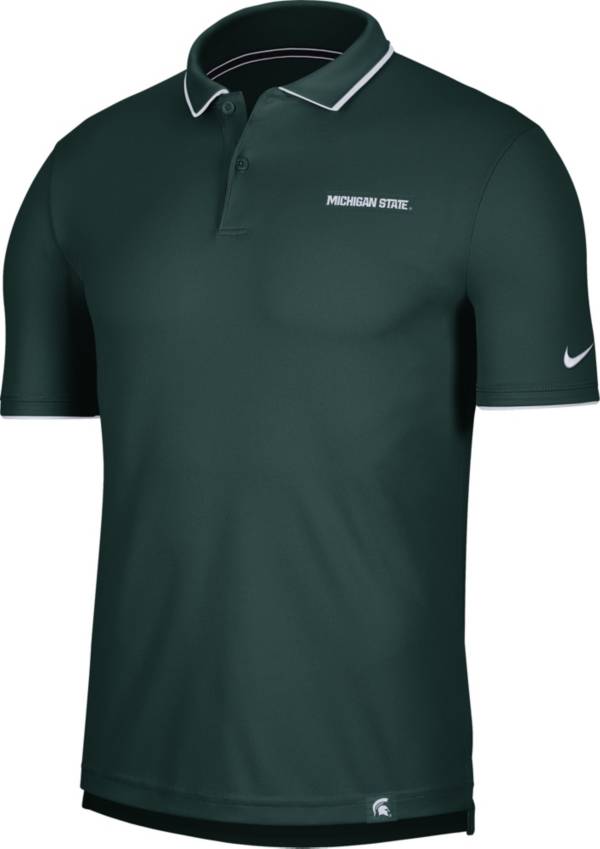 Nike Men's Michigan State Spartans Green Dri-FIT UV Polo product image