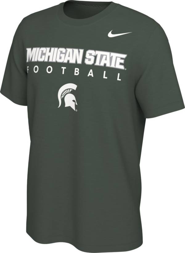 Nike Men's Michigan State Spartans Green Mantra T-Shirt