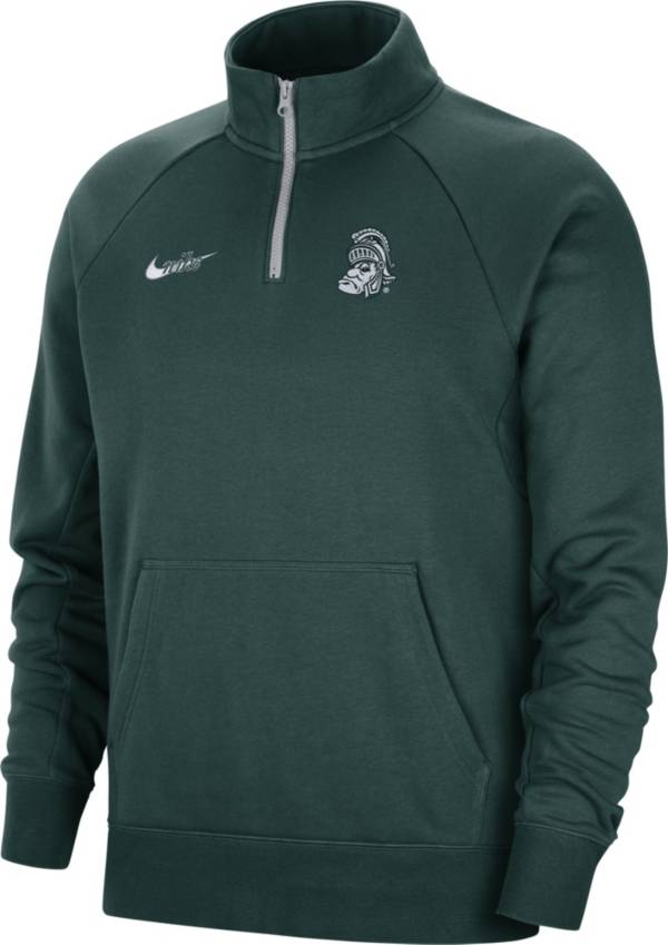 Nike Men's Michigan State Spartans Green Retro Quarter-Zip product image