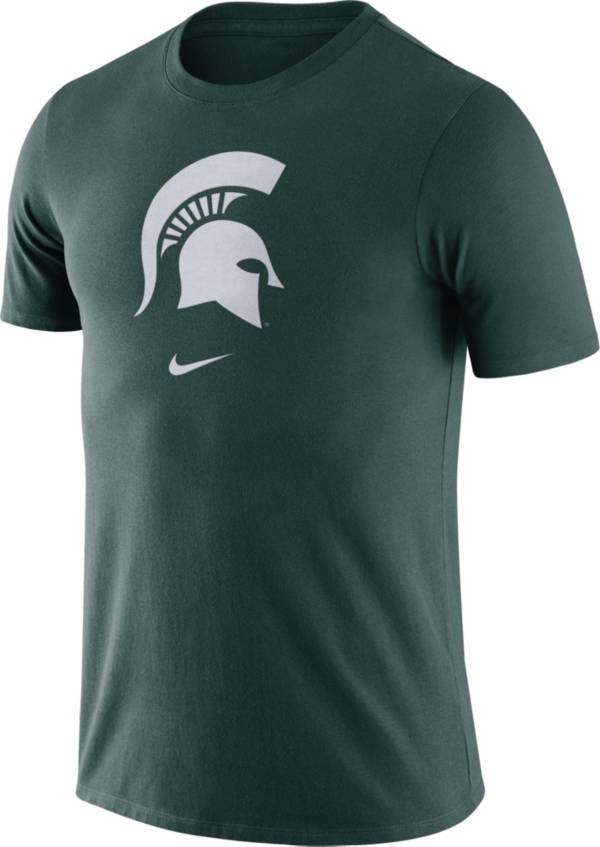 Nike Men's Michigan State Spartans Green Essential Logo T-Shirt product image