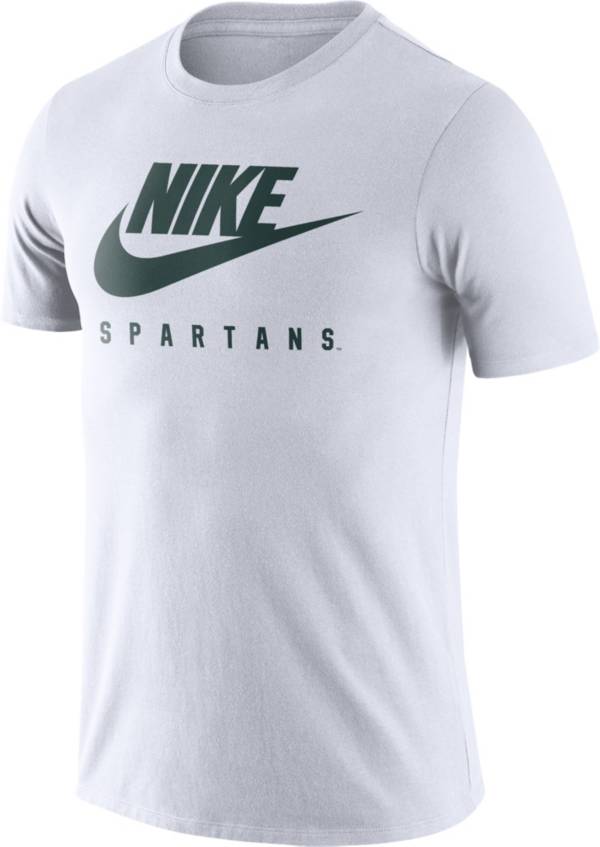 Nike Men's Michigan State Spartans Futura White T-Shirt product image