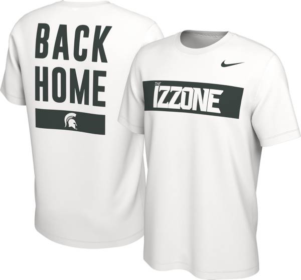 Nike Men's Michigan State Spartans White Izzone Student Section T-Shirt
