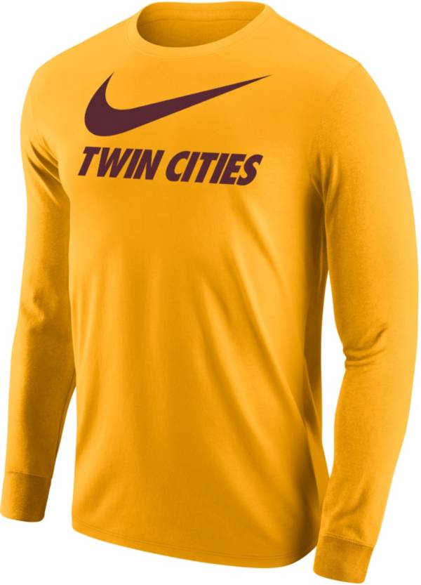 Nike Men's Twin Cities Gold City Long Sleeve T-Shirt