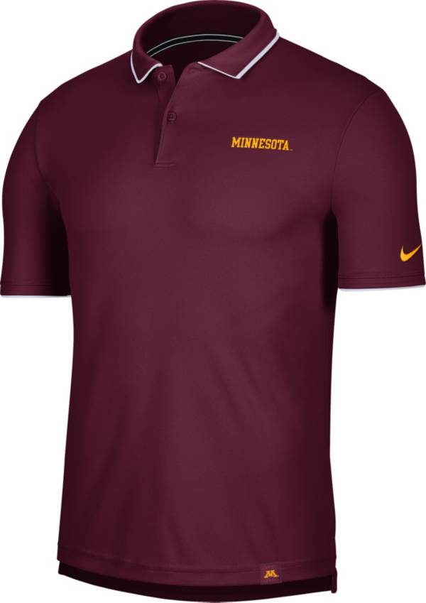 Nike Men's Minnesota Golden Gophers Maroon Dri-FIT UV Polo