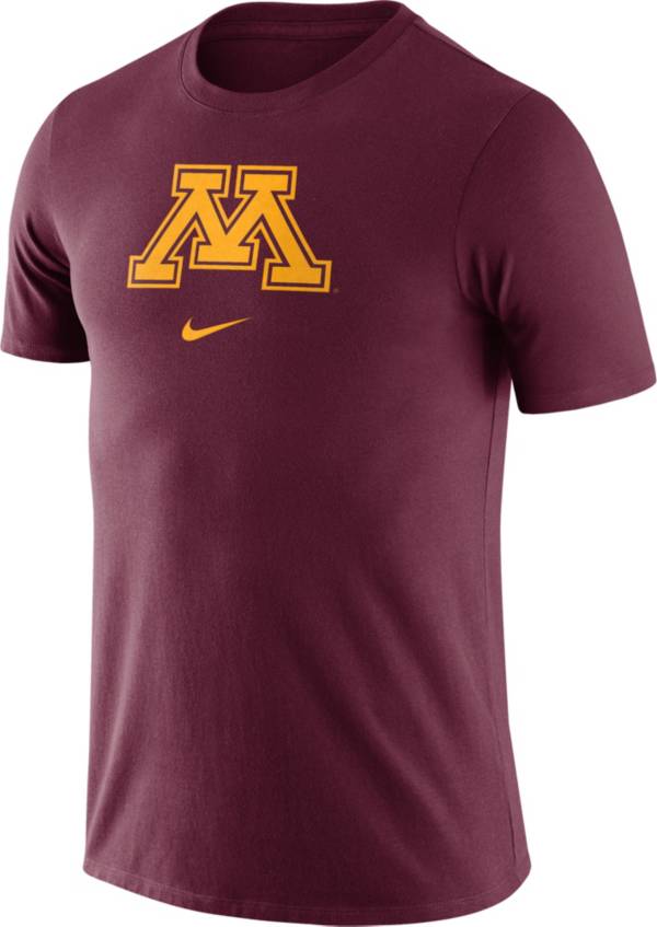 Nike Men's Minnesota Golden Gophers Maroon Essential Logo T-Shirt