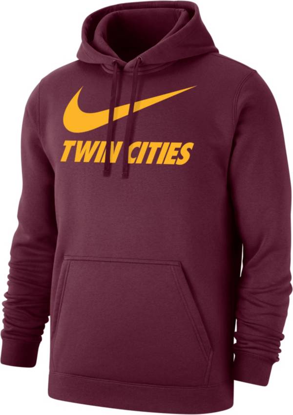 Nike Men's Twin Cities Maroon City Pullover Hoodie product image