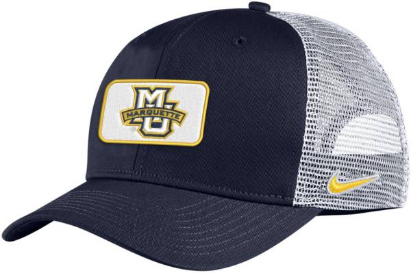 Nike Men's Marquette Golden Eagles Blue Classic99 Trucker Hat