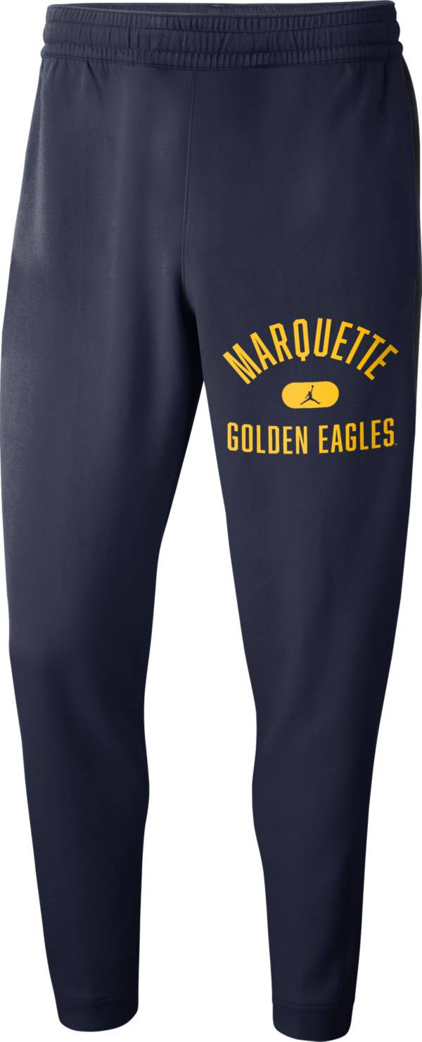 Jordan Men's Marquette Golden Eagles Blue Spotlight Basketball Pants