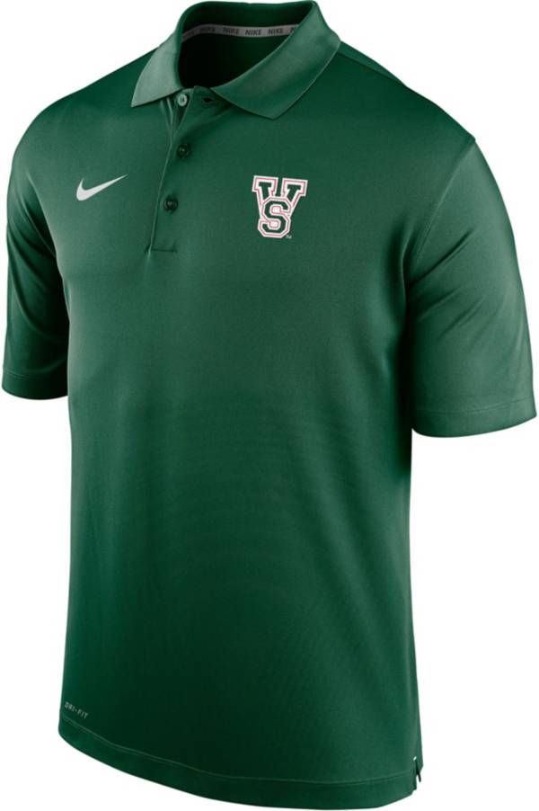 Nike Men's Mississippi Valley State Delta Devils Forest Green Varsity Polo