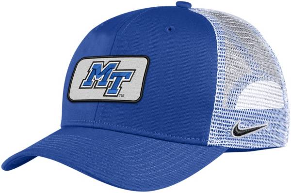 Nike Men's Middle Tennessee State Blue Raiders Blue Classic99 Trucker Hat