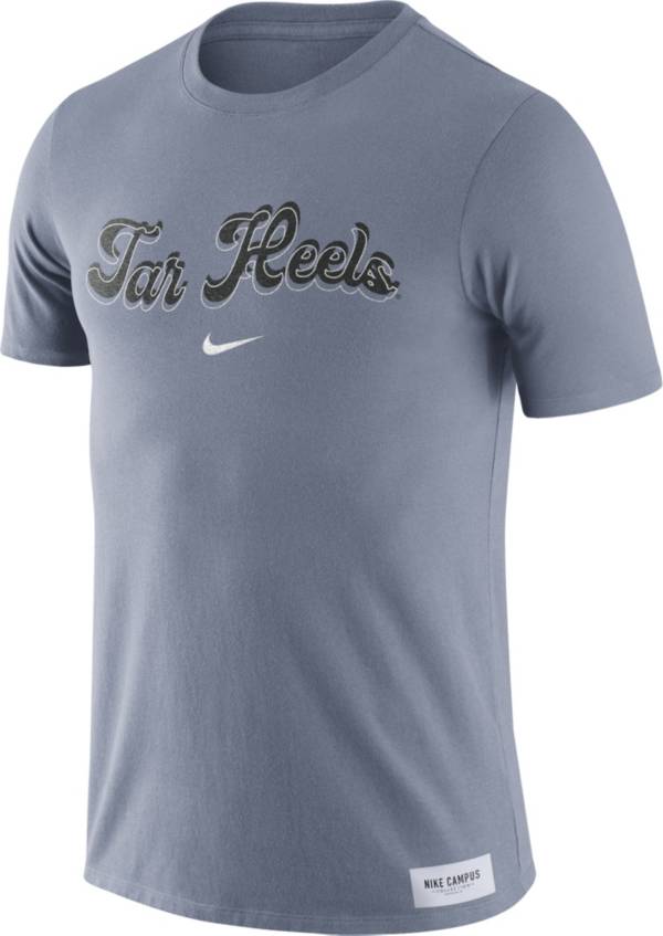 Nike Men's North Carolina Tar Heels Pastel Carolina Blue Dri-FIT Tri-Blend T-Shirt