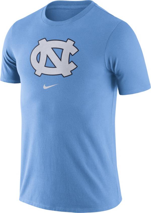 Nike Men's North Carolina Tar Heels Carolina Blue Essential Logo T-Shirt