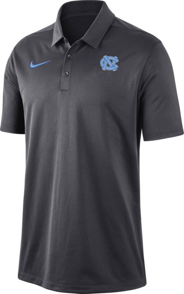 Nike Men's North Carolina Tar Heels Grey Dri-FIT Franchise Polo product image