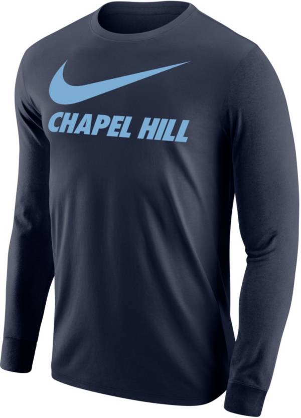 Nike Men's Chapel Hill Navy City Long Sleeve T-Shirt