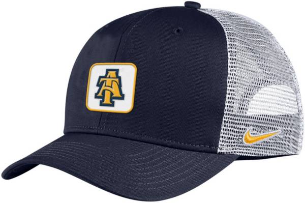 Nike Men's North Carolina A&T Aggies Aggie Blue Classic99 Trucker Hat