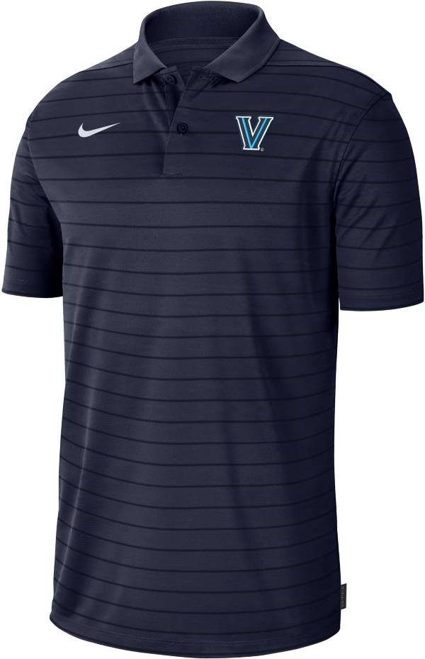 Nike Men's Villanova Wildcats Navy Football Sideline Victory Polo