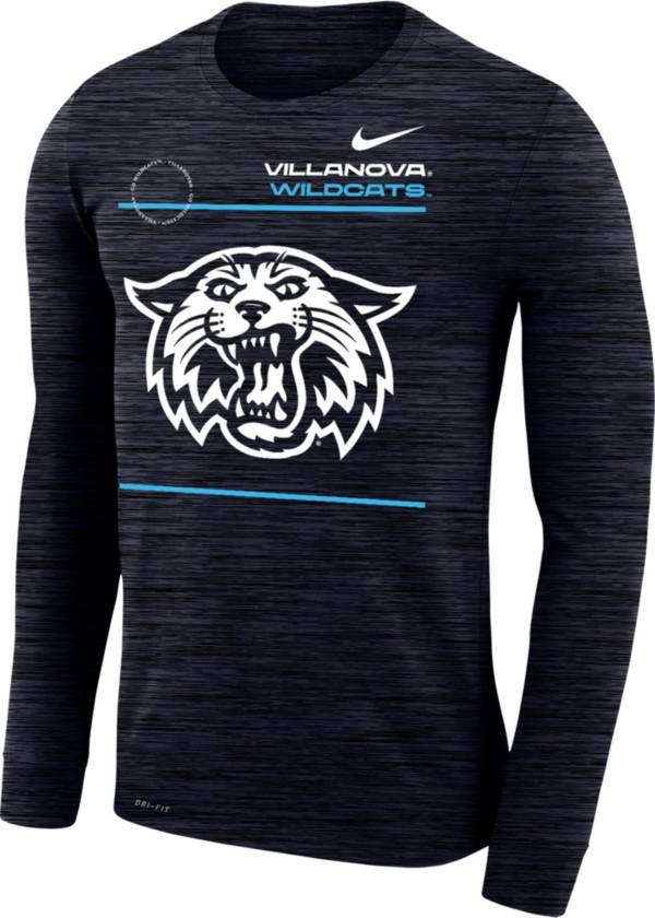 Nike Men's Villanova Wildcats Navy Velocity Legend Long Sleeve T-Shirt