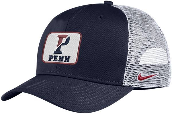 Nike Men's University of Pennsylvania Quakers Blue Classic99 Trucker Hat