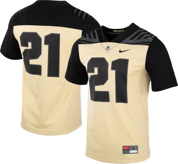 Nike Men's Purdue Boilermakers #21 Old Gold Game Vapor Untouchable Football Jersey