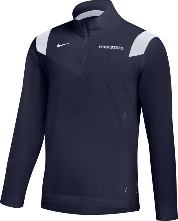 Nike Men's Penn State Nittany Lions Blue Football Sideline Coach Lightweight Jacket product image