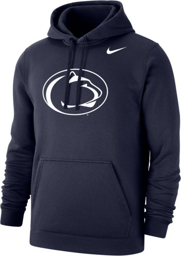 Nike Men's Penn State Nittany Lions Blue Club Fleece Pullover Hoodie
