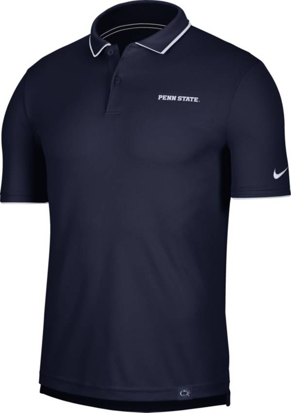 Nike Men's Penn State Nittany Lions Blue Dri-FIT UV Polo